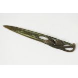 Brieföffner, Bronze