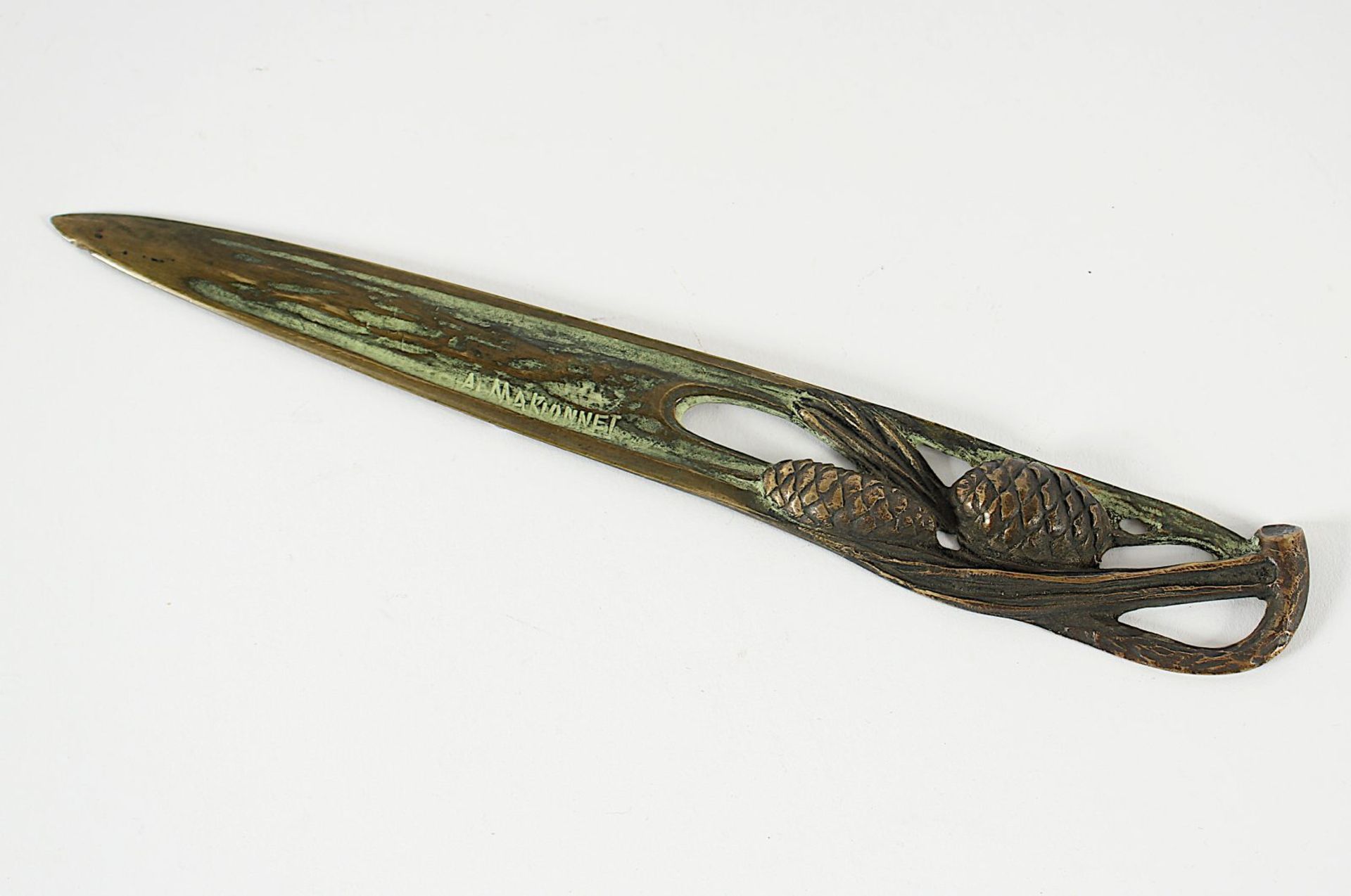 Brieföffner, Bronze