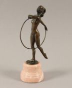 Mädchen mit Reif, Bronze