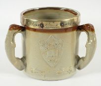 Regatta-Preisbecher der Universität von Oxford, Steingut, England, 1875, Nachlass Grillo