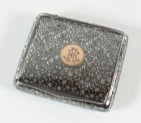 Etui, Silber 900/ooo, innen vergoldet, Niello-Dekor, Österreich, um 1900, Nachlass Grillo