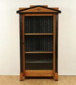 Vitrine im Biedermeierstil, deutsch, um 1900