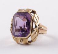 Amethystring, 585/ooo Gelbgold, 9,4g