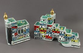 Hundertwasser, zwei Keramiken