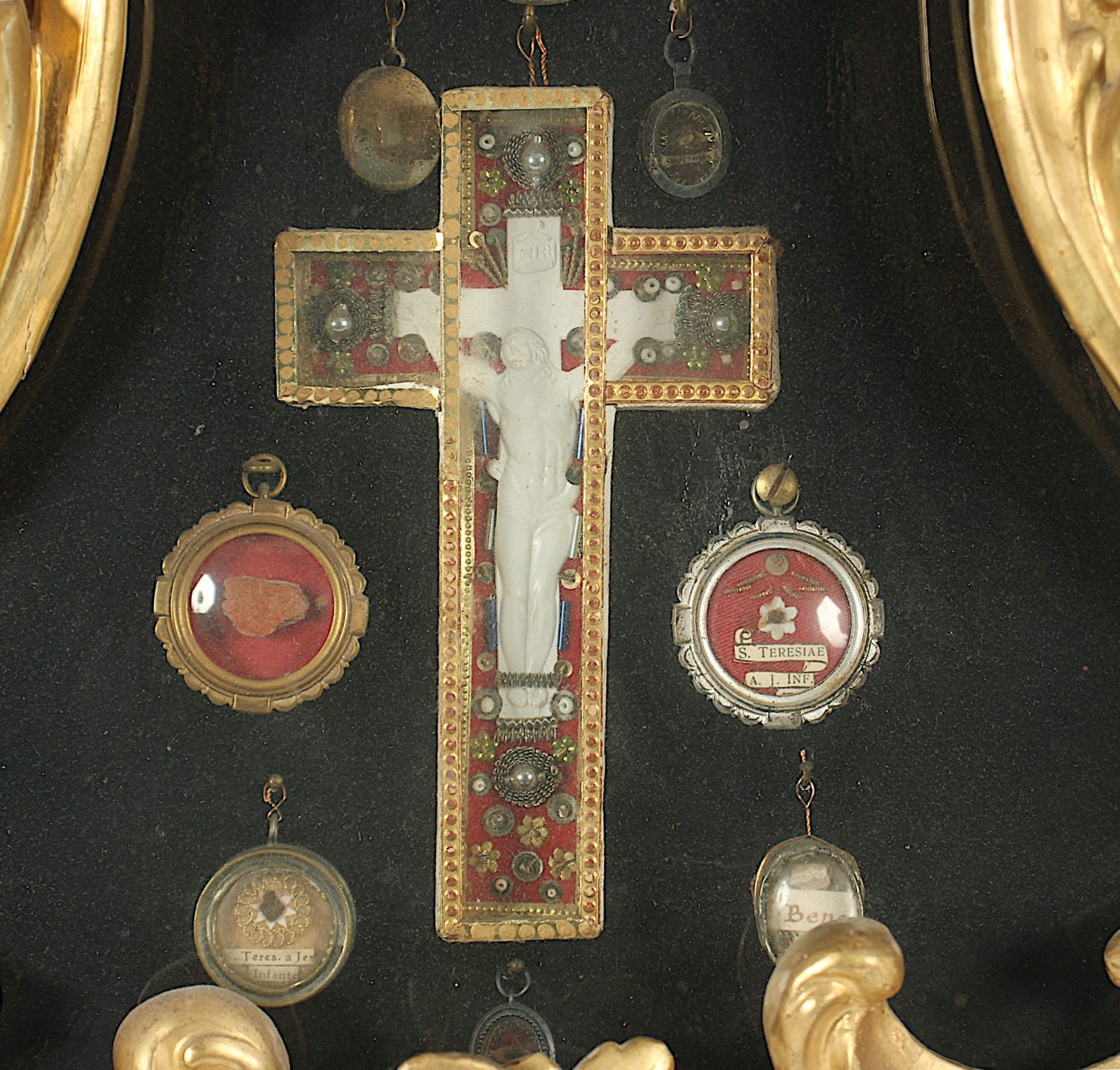 barocker Reliquienschrein, süddeutsch, 18.Jh. - Bild 3 aus 3