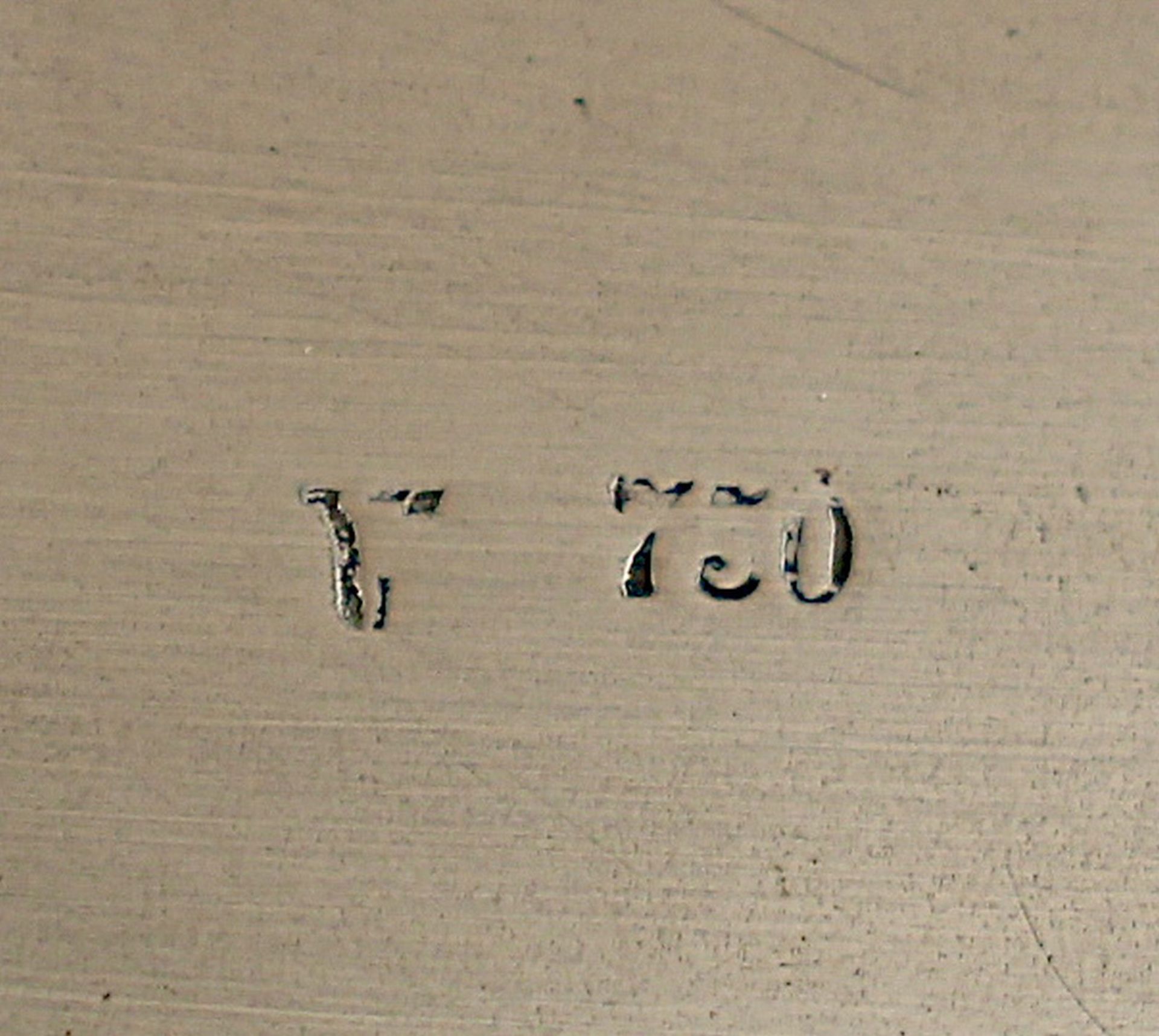Zuckerdose, Silber 750/ooo, innen vergoldet, deutsch, 19.Jh. - Bild 3 aus 3