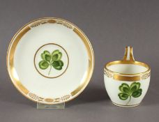 Tasse mit Untertasse, Kaiserliche Manufaktur Wien, 1821, Nachlass Grillo