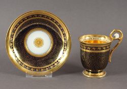 Tasse mit Untertasse, Frankreich, 19.Jh.