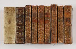neun Bücher, verschieden