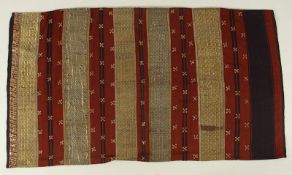 Textil Tapis Lampung, Indonesien, um 1900