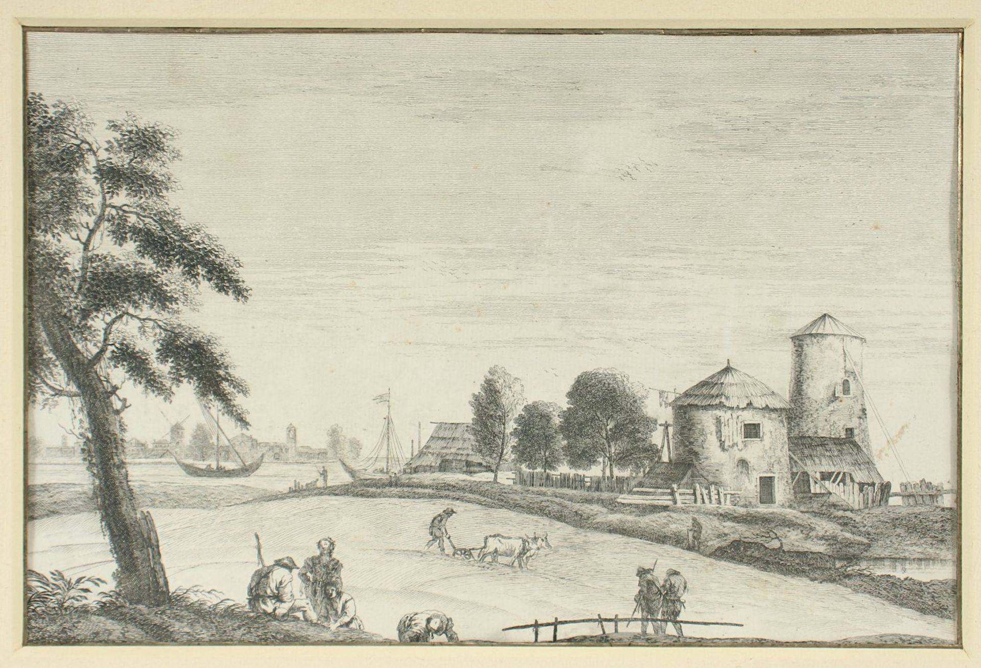 Ricci, Marco (1676/79-1729/30), zwei Radierungen, R. - Bild 2 aus 3