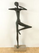 Kleinhans, Bernhard, Bronze, H 175 cm, 