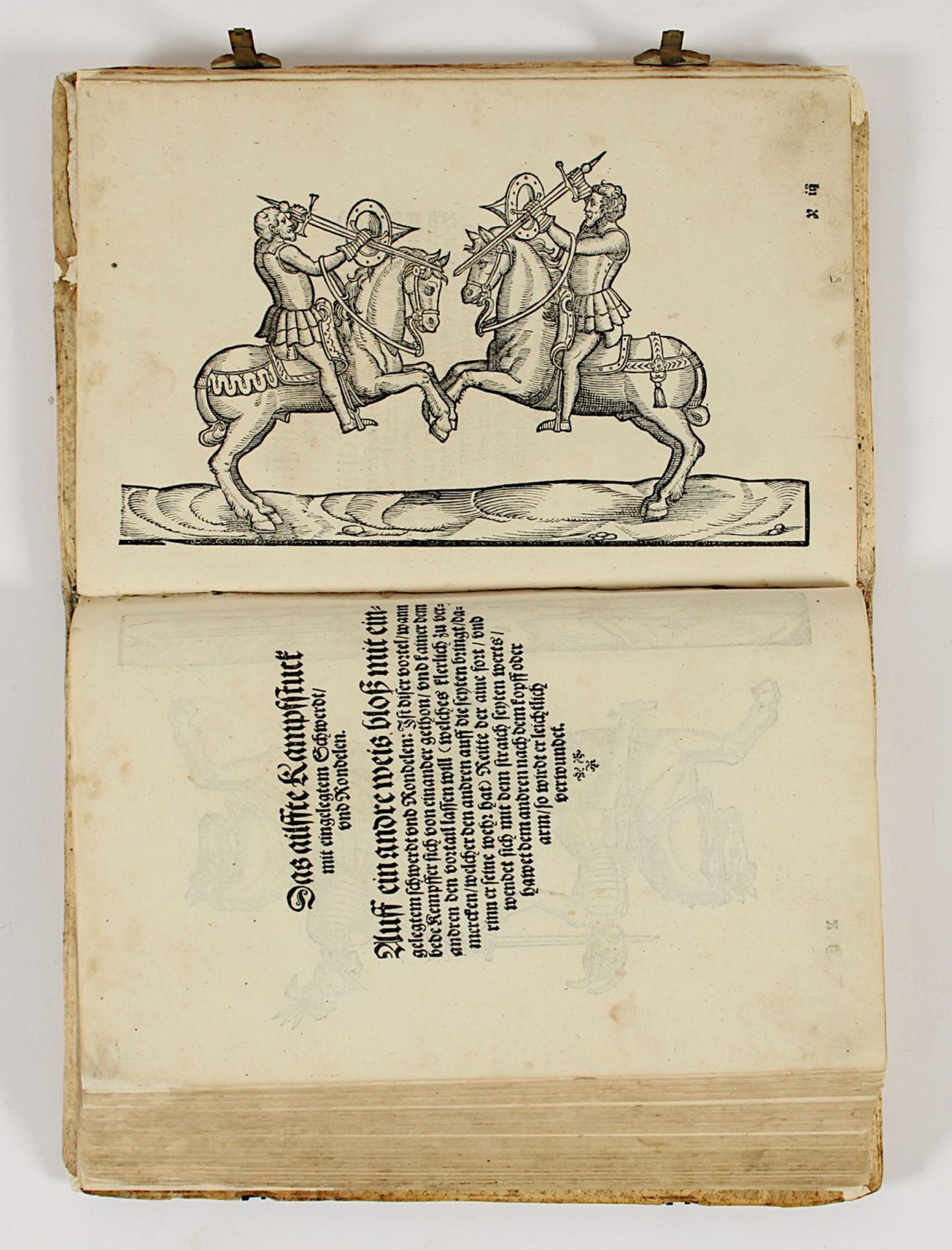 Nachlass Gabriela Grillo, Buch zur Reitkunst, Augsburg, 1570 - Bild 7 aus 10