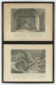 Ridinger, zwei Stiche, R.
