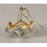Teesieb, Silber 800/ooo, Frankreich, E.19.Jh., Nachlass Grillo
