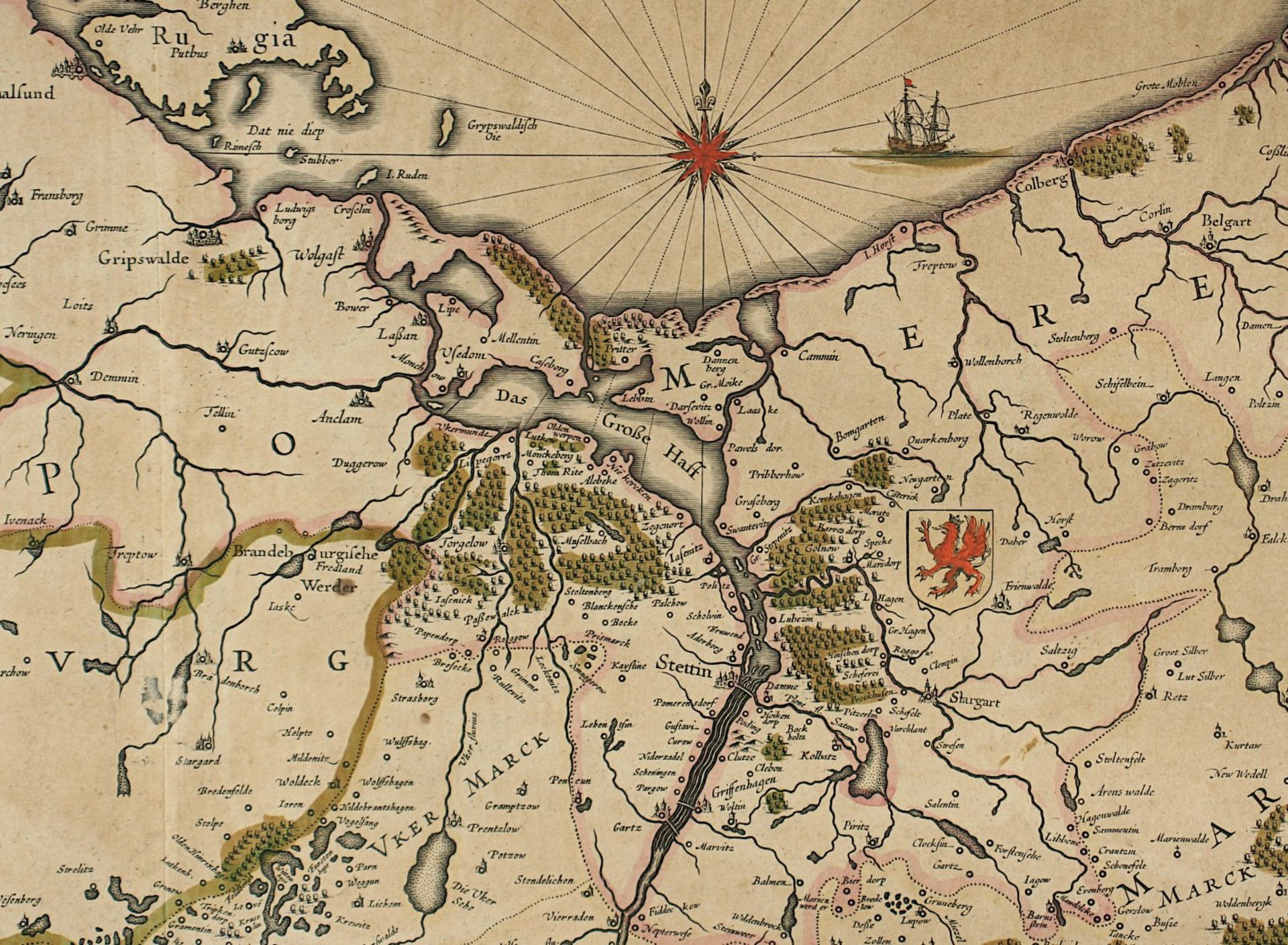 Karte Brandenburg, R. - Bild 2 aus 2