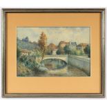 Boiteux, Edmond (Frankreich um 1900), "Ansicht aus Confolens", R.