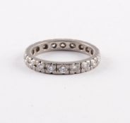 Memoryring, 585/ooo Weißgold, 3,9g