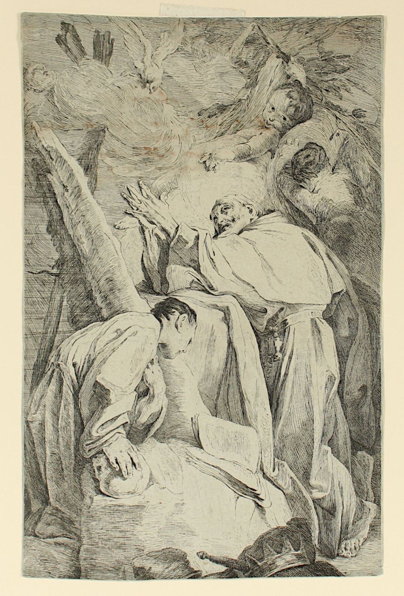 Federico Bencovich, (1667-1753), "Petrus Gambacorts von Pisa", 45 x 28,