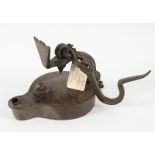 Grubenlampe, Kaiser Wilhelm Schacht, E.19.Jh., Nachlass Grillo