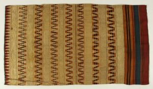 Textil Tapis Lampung, Indonesien, um 1900