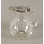 Kännchen, Glas, Montierung 800/ooo, deutsch, A.20.Jh., Nachlass Grillo