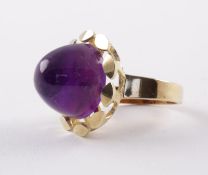 Amethystring, 585/ooo Gelbgold, 9,1g