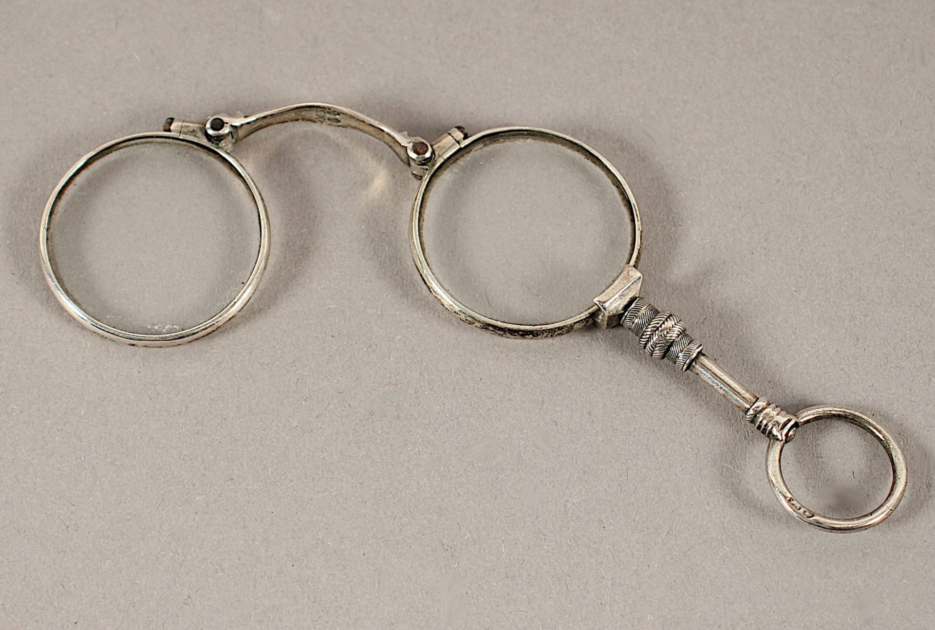 Lorgnon, Silber 925/ooo, London, 1830, Nachlass Grillo