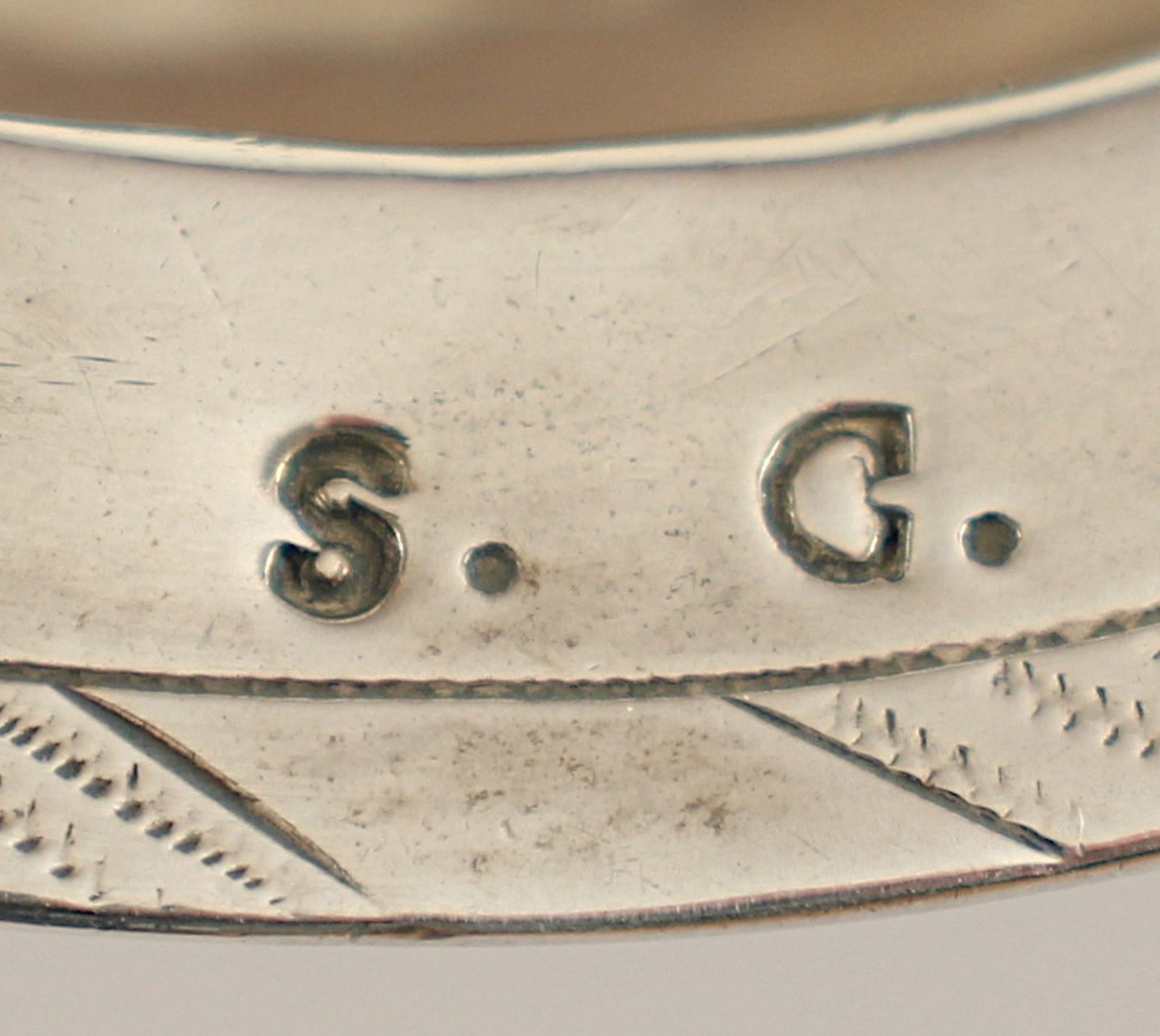 Zigarrenanzünder (Glutschale), Silber geprüft, wohl Spanien, 19.Jh., Nachlass Grillo - Bild 2 aus 2