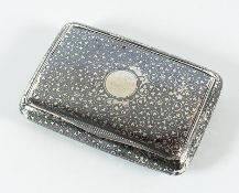 Etui, Silber 900/ooo, Niello-Dekor, Österreich, um 1900, Nachlass Grillo