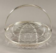 Reitpreis-Schale, Glas, Montierung Silber 800/ooo, Rudolf Mosse, deutsch, A.20.Jh.