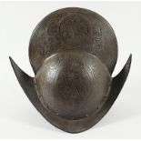 Geätzter Morion, 19.Jh.