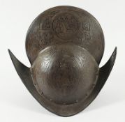 Geätzter Morion, 19.Jh.