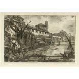 Piranesi, "Veduta ..Tarquinio Superbo dette il Bel Lido", Radierung