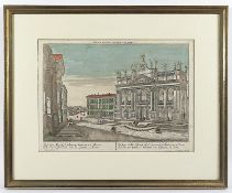 Guckkastenbild, Rom, koloriert, R.