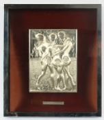 Dali, Salvator, Silberrelief, R.