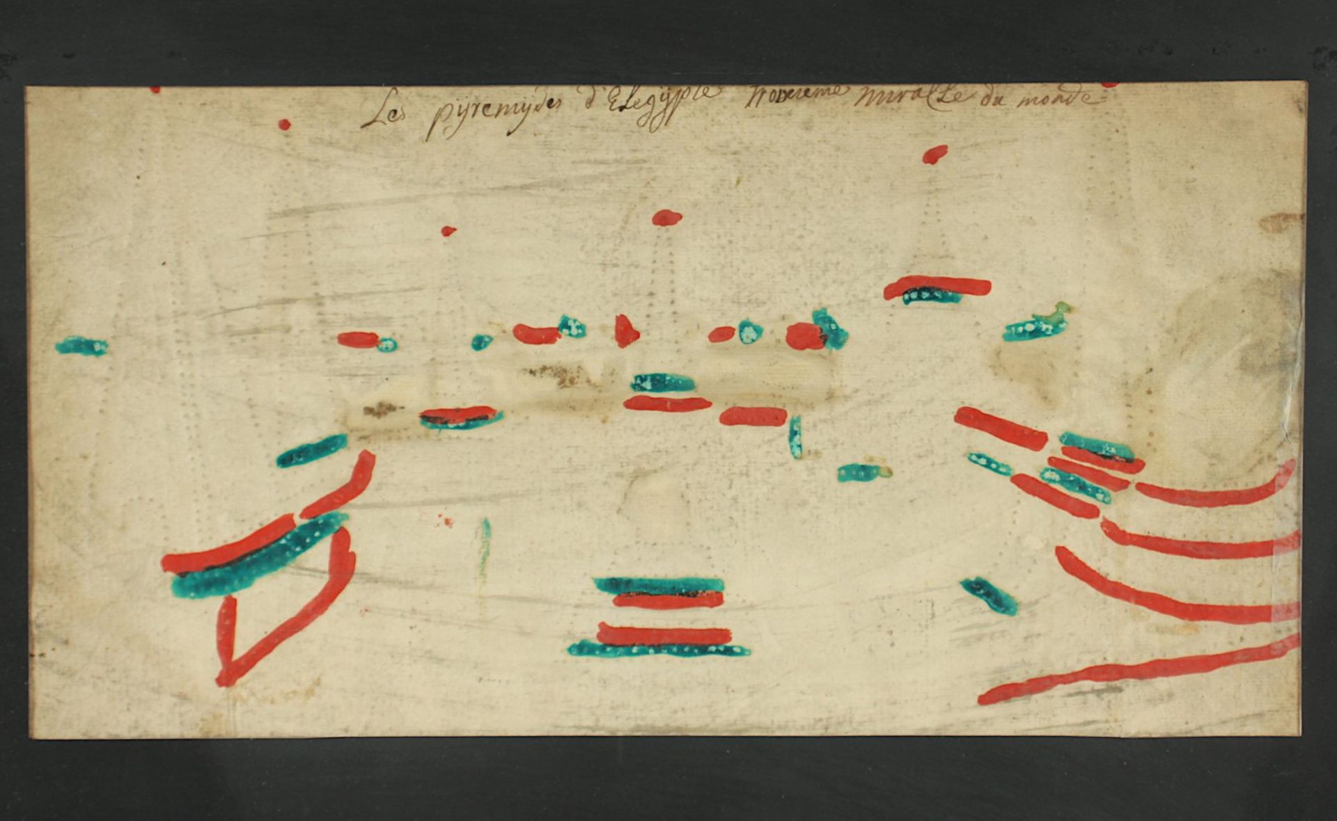 vier Guckkastenblätter, illuminiert, aus den Weltwundern, B. Probst, um 1770 - Bild 6 aus 9