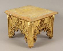 neogotische Wandkonsole, deutsch, 19.Jh., Nachlass Grillo