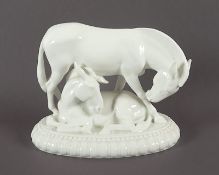 Zebragruppe, Anton Puchegger, KPM Berlin, 20.Jh.