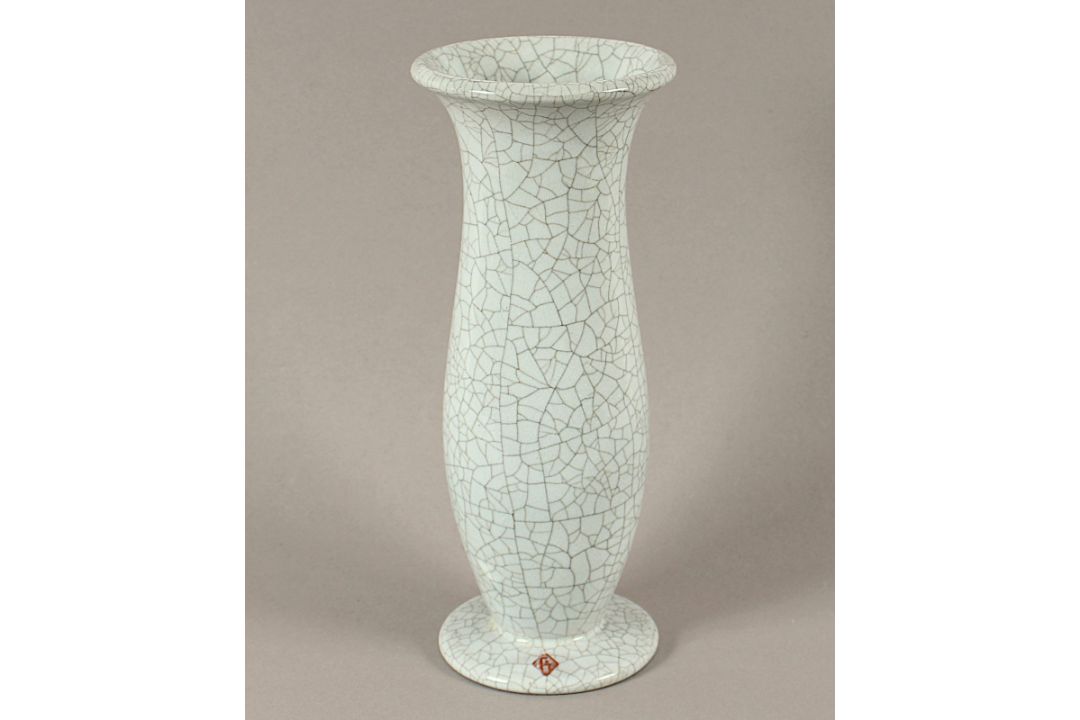 Vase, Majolika, Karlsruhe - Bild 1 aus 2