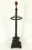 Jugendstil-Stammtischständer, deutsch, um 1900, Nachlass Grillo