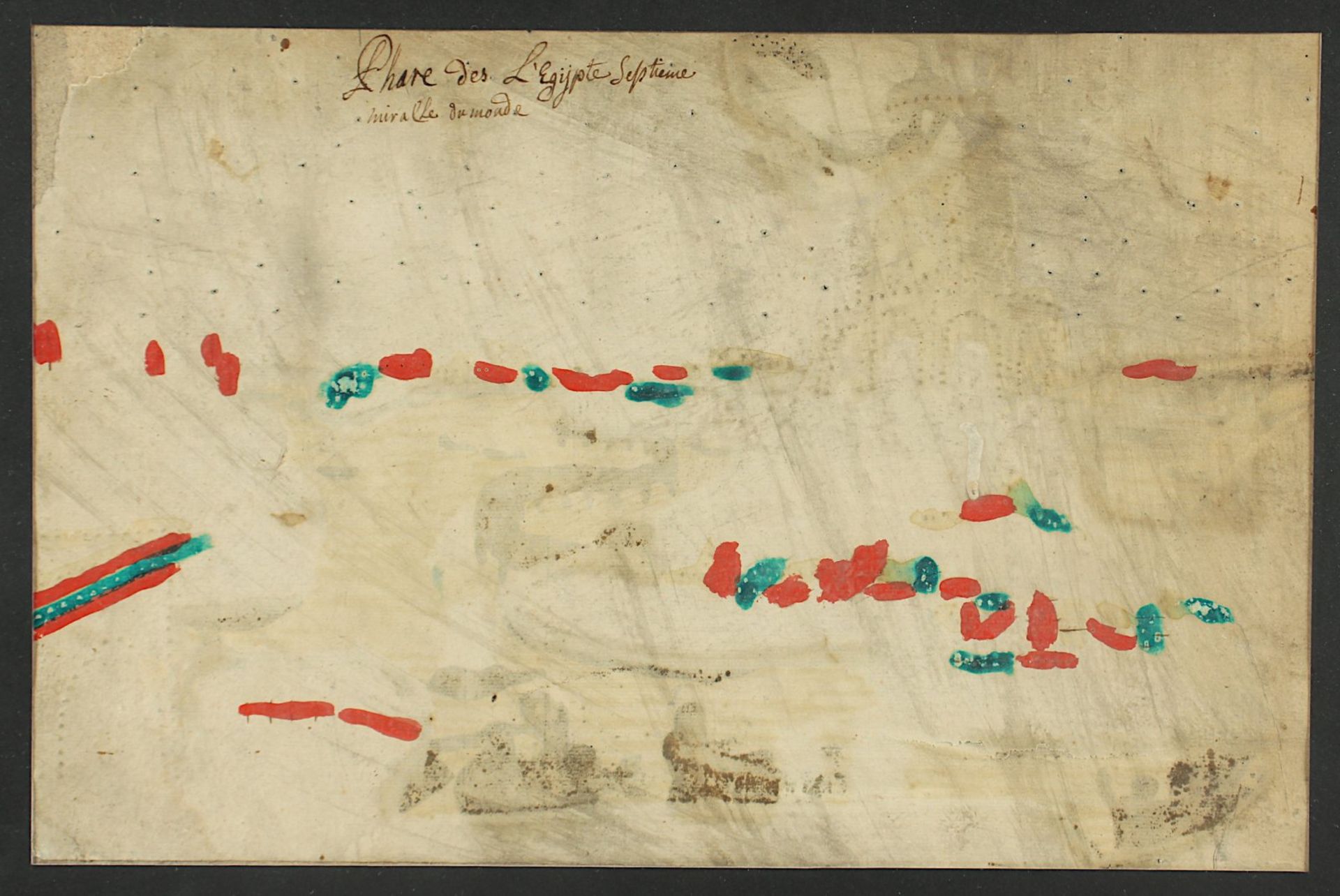 vier Guckkastenblätter, illuminiert, aus den Weltwundern, B. Probst, um 1770 - Bild 7 aus 9