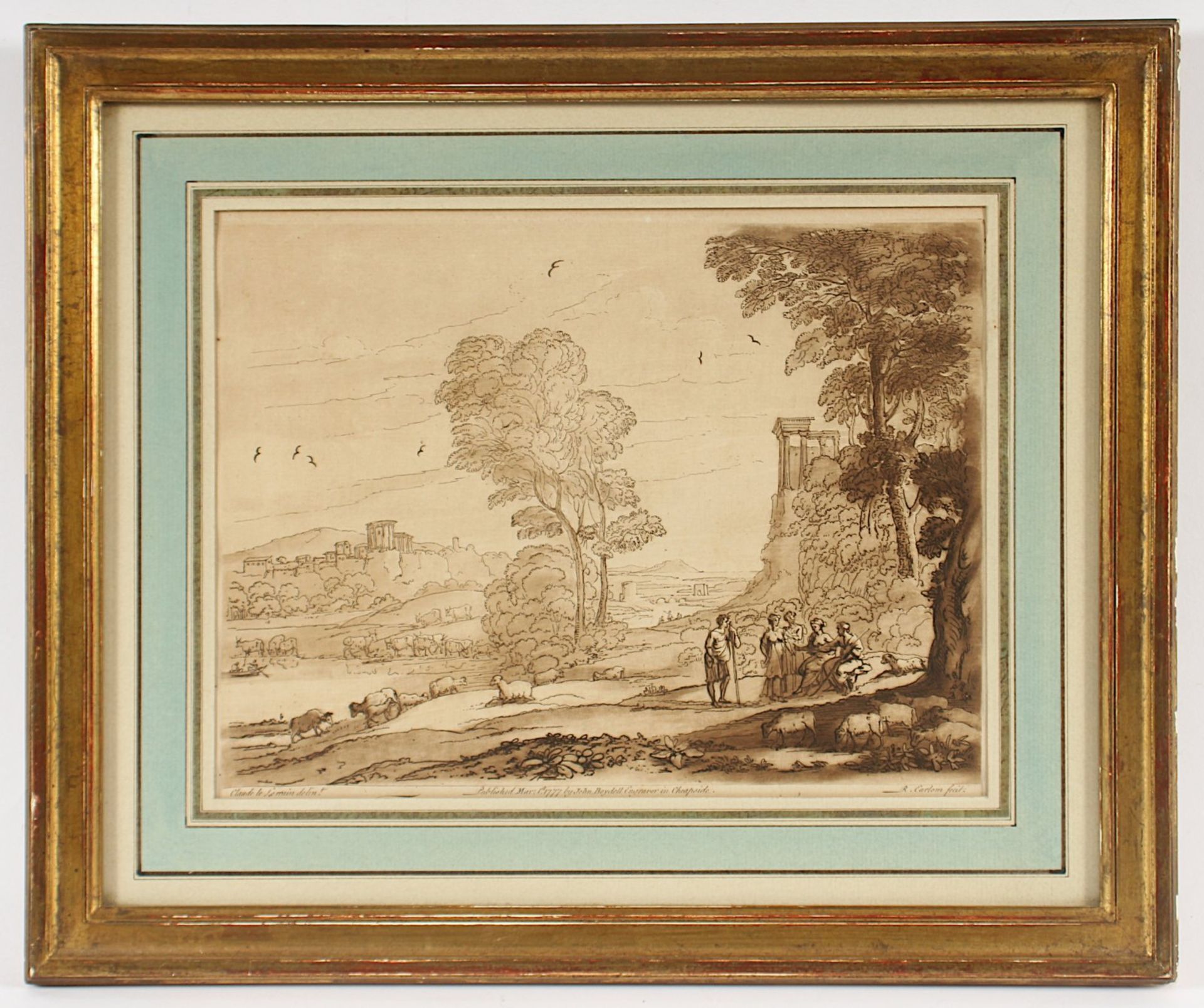 Earlom, Richard (1743-1822), "Landschaft", R.
