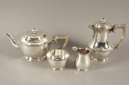 Kaffee- und Teekern, Silber 925/ooo, London, 1930