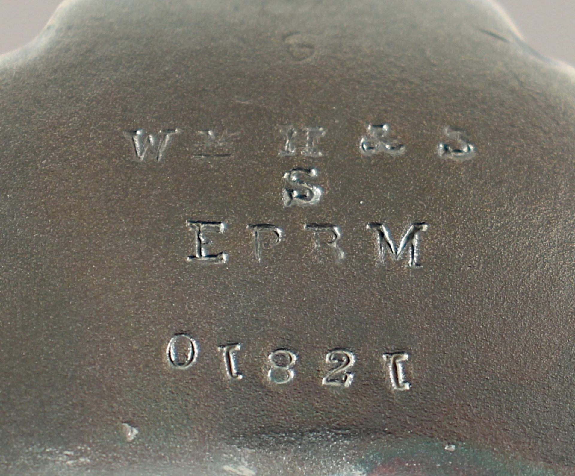 Löffelwärmer "Nautilus", England, 20.Jh., Nachlass Grillo - Bild 2 aus 2