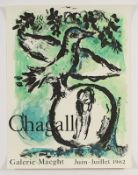 Chagall, Marc, Plakat, Galerie, Maeght, ungerahmt