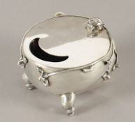 Löffelwärmer (Spoon warmer), Metall versilbert, England, 20.Jh., Nachlass Grillo
