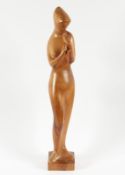 Tobolla, Heinz (1925-2013), Holzfigur