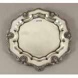 Salver, Silber 925/ooo, Norwich, 20.Jh.