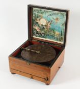 kleines Polyphon, Leipzig, um 1900, Nachlass Grillo